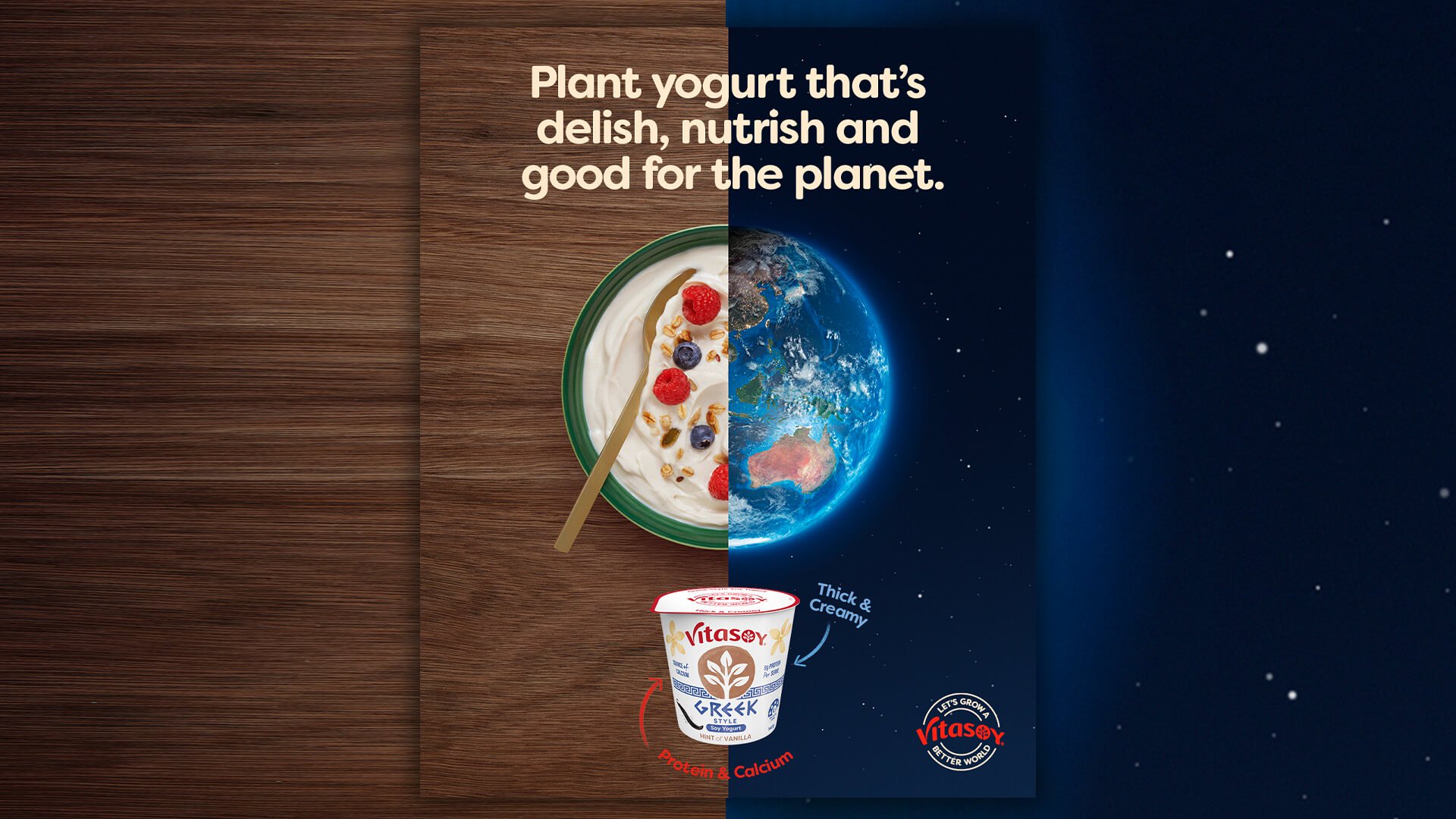 Vitasoy Greek Style Soy Yogurt