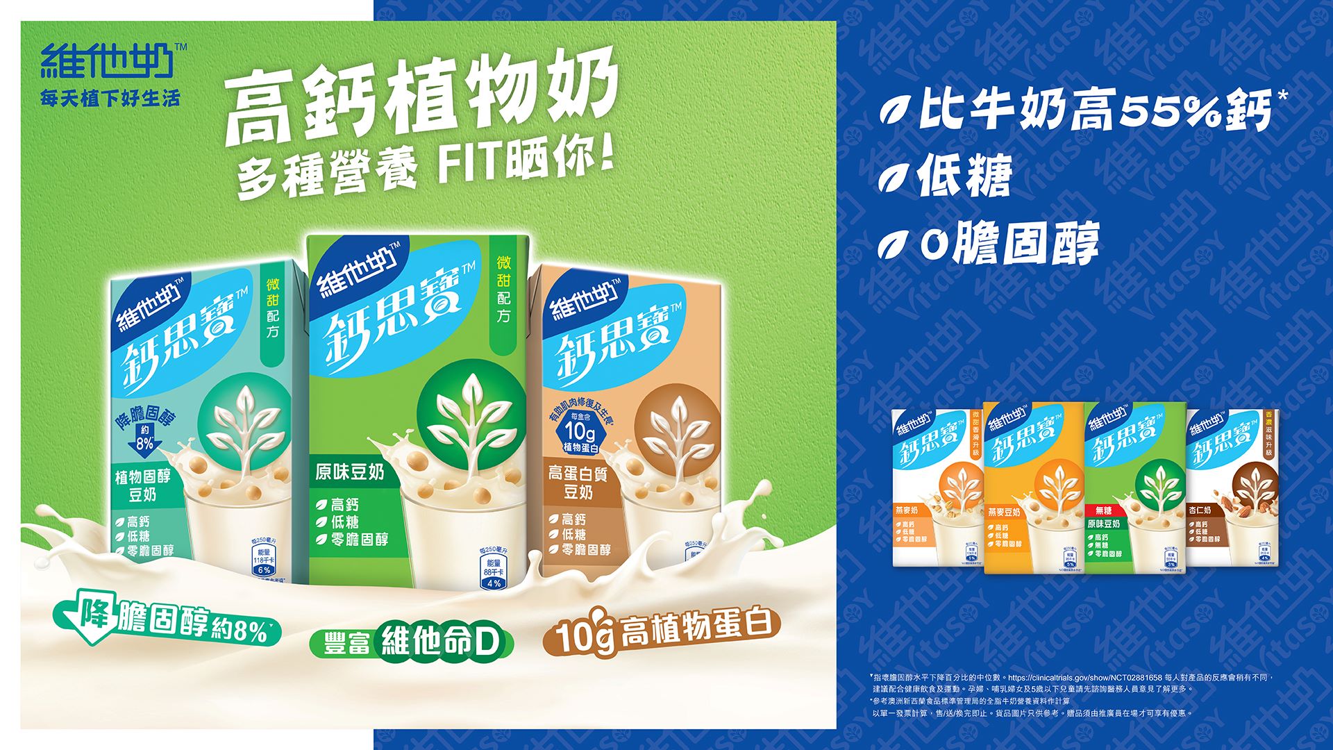 Newly Launch of Vitasoy Calci-Plus Protein Soya Milk